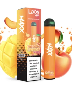 LOON MAXX 10-PACK - FROZEN FIZZY POP PEACH – The Loon Wholesale